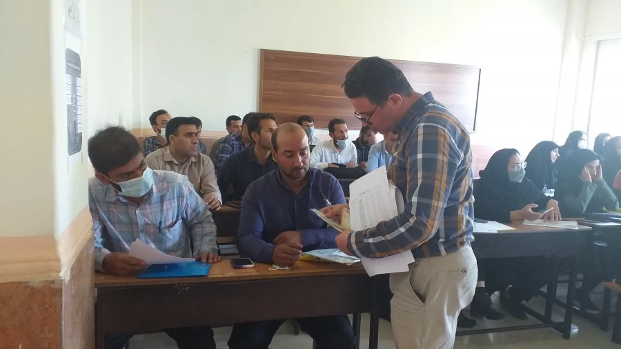 با حضور پذیرفته شدگان مراسم افتتاحیه کلاس های مهارت آموزان ماده 28 در واحد دانشگاهی شهید بهشتی گنبد کاووس انجام شد: 7