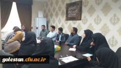 جلسه نمایندگان کلاس مهارت آموزان ماده ۲۸ با سرپرست واحد دانشگاهی شهید بهشتی گنبد کاووس  3