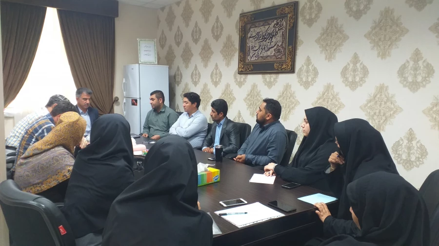 جلسه نمایندگان کلاس مهارت آموزان ماده ۲۸ با سرپرست واحد دانشگاهی شهید بهشتی گنبد کاووس  3