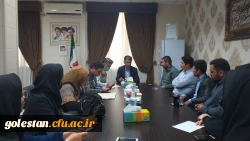 جلسه نمایندگان کلاس مهارت آموزان ماده ۲۸ با سرپرست واحد دانشگاهی شهید بهشتی گنبد کاووس  4