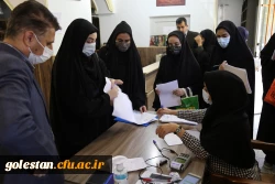 بازدید مدیر منابع انسانی اداره کل آموزش و پرورش استان گلستان از روند پدیرش داوطلبین کنکور سراسر 1401  7