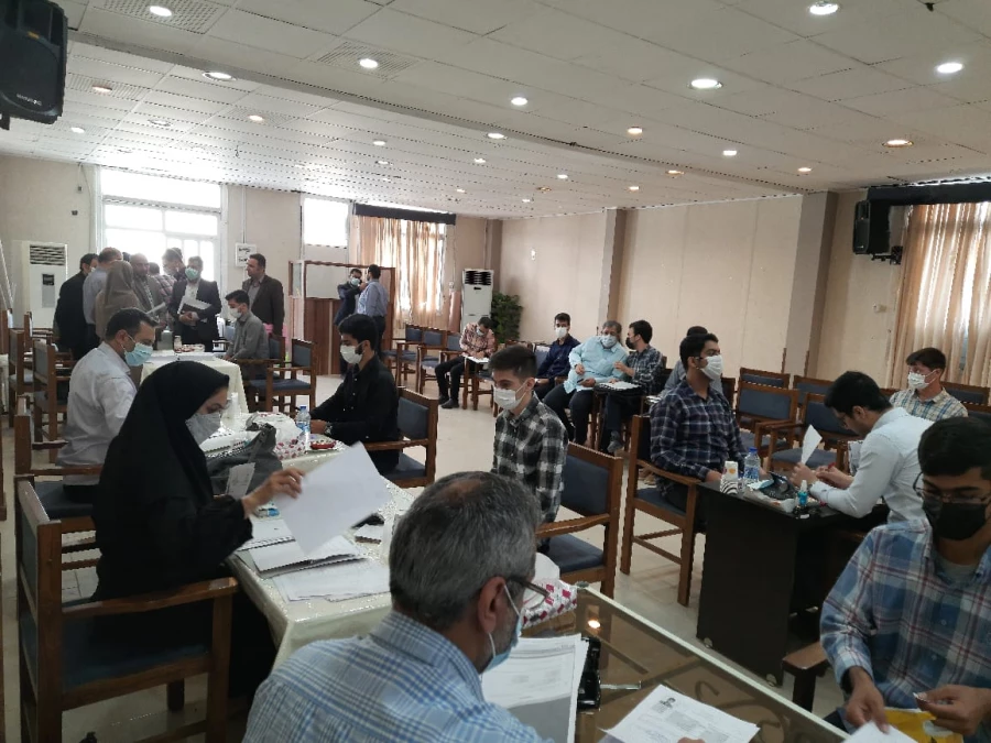 بازدید مسئولین وزارت آموزش پرورش کشور و اداره کل آموزش و پرورش استان گلستان از روند پدیرش داوطلبین کنکور سراسری 1401 دانشگاه فرهنگیان پردیس آیت الله خامنه ای گرگان 4