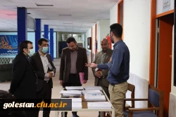 بازدید مسئولین وزارت آموزش پرورش کشور و اداره کل آموزش و پرورش استان گلستان از روند پدیرش داوطلبین کنکور سراسری 1401 دانشگاه فرهنگیان پردیس آیت الله خامنه ای گرگان 5