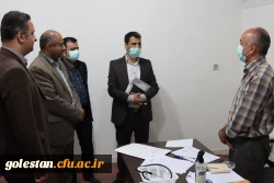 بازدید مسئولین وزارت آموزش پرورش کشور و اداره کل آموزش و پرورش استان گلستان از روند پدیرش داوطلبین کنکور سراسری 1401 دانشگاه فرهنگیان پردیس آیت الله خامنه ای گرگان 6