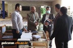 بازدید مسئولین وزارت آموزش پرورش کشور و اداره کل آموزش و پرورش استان گلستان از روند پدیرش داوطلبین کنکور سراسری 1401 دانشگاه فرهنگیان پردیس آیت الله خامنه ای گرگان 7