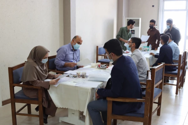 بازدید مسئولین وزارت آموزش پرورش کشور و اداره کل آموزش و پرورش استان گلستان از روند پدیرش داوطلبین کنکور سراسری 1401 دانشگاه فرهنگیان پردیس آیت الله خامنه ای گرگان 8