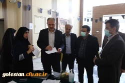 بازدید مسئولین وزارت آموزش پرورش کشور و اداره کل آموزش و پرورش استان گلستان از روند پذیرش معرفی شدگان چند برابر ظرفیت آزمون کنکورسراسری سال ۱۴۰۱پردیس امام خمینی (ره) گرگان 2