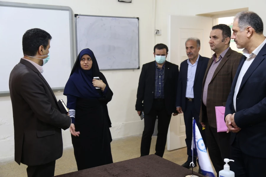 بازدید مسئولین وزارت آموزش پرورش کشور و اداره کل آموزش و پرورش استان گلستان از روند پذیرش معرفی شدگان چند برابر ظرفیت آزمون کنکورسراسری سال ۱۴۰۱پردیس امام خمینی (ره) گرگان 2