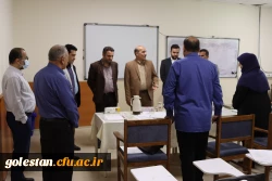 بازدید مدیر کل آموزش و پرورش استان گلستان از روند مصاحبه و گزینش داوطلبین کنکور سراسری 1401 دانشگاه فرهنگیان پردیس آیت الله خامنه ای گرگان 2