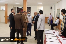بازدید مدیر کل آموزش و پرورش استان گلستان از روند مصاحبه و گزینش داوطلبین کنکور سراسری 1401 دانشگاه فرهنگیان پردیس آیت الله خامنه ای گرگان 3