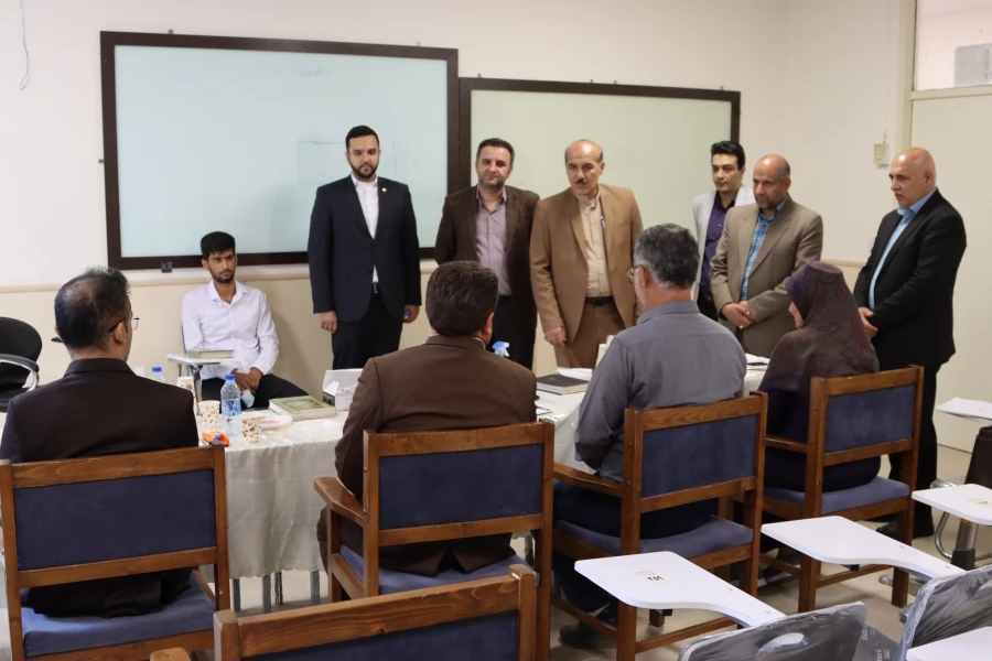 بازدید مدیر کل آموزش و پرورش استان گلستان از روند مصاحبه و گزینش داوطلبین کنکور سراسری 1401 دانشگاه فرهنگیان پردیس آیت الله خامنه ای گرگان 5