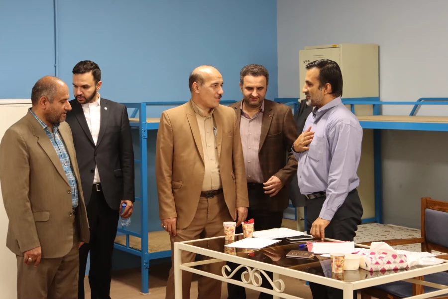 بازدید مدیر کل آموزش و پرورش استان گلستان از روند مصاحبه و گزینش داوطلبین کنکور سراسری 1401 دانشگاه فرهنگیان پردیس آیت الله خامنه ای گرگان 7