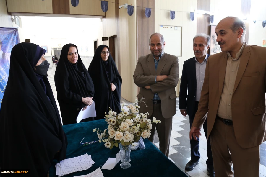 بازدید از فرایند مصاحبه داوطلبان ورود به دانشگاه فرهنگیان . 2