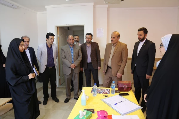 بازدید از فرایند مصاحبه داوطلبان ورود به دانشگاه فرهنگیان . 3