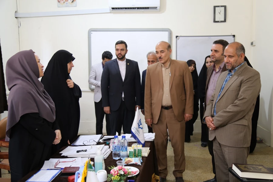 بازدید از فرایند مصاحبه داوطلبان ورود به دانشگاه فرهنگیان . 4