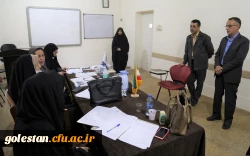 بازدید معاونت پرورشی و فرهنگی اداره کل آموزش و پرورش استان گلستان از روند مصاحبه داوطلبین چند برابر ظرفیت آزمون کنکور سراسری دانشگاه فرهنگیان پردیس امام خمینی (ره) گرگان . 2