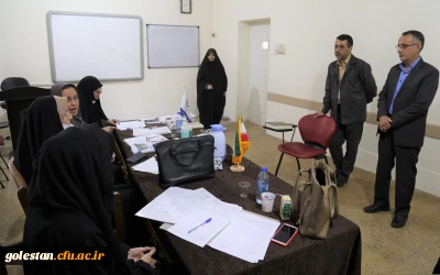 بازدید معاونت پرورشی و فرهنگی اداره کل آموزش و پرورش استان گلستان از روند مصاحبه داوطلبین چند برابر ظرفیت آزمون کنکور سراسری دانشگاه فرهنگیان پردیس امام خمینی (ره) گرگان .