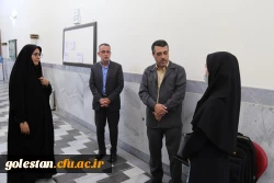 بازدید معاونت پرورشی و فرهنگی اداره کل آموزش و پرورش استان گلستان از روند مصاحبه داوطلبین چند برابر ظرفیت آزمون کنکور سراسری دانشگاه فرهنگیان پردیس امام خمینی (ره) گرگان . 2