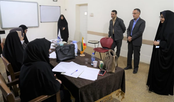 بازدید معاونت پرورشی و فرهنگی اداره کل آموزش و پرورش استان گلستان از روند مصاحبه داوطلبین چند برابر ظرفیت آزمون کنکور سراسری دانشگاه فرهنگیان پردیس امام خمینی (ره) گرگان . 2