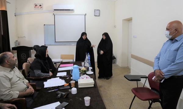 بازدید معاونت هماهنگی دانشگاه فرهنگیان استان گلستان و رئیس اداره حراست ، از روند مصاحبه داوطلبین دانشگاه فرهنگیان پردیس امام خمینی (ره) گرگان . 2