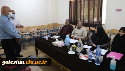 بازدید معاونت هماهنگی دانشگاه فرهنگیان استان گلستان و رئیس اداره حراست ، از روند مصاحبه داوطلبین دانشگاه فرهنگیان پردیس امام خمینی (ره) گرگان . 2