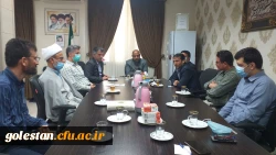 جلسه تکریم و معارفه معاون هماهنگی واحد دانشگاهی شهید بهشتی گنبد کاووس برگزار شد: 3