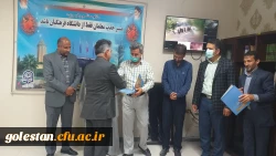 جلسه تکریم و معارفه معاون هماهنگی واحد دانشگاهی شهید بهشتی گنبد کاووس برگزار شد: 6