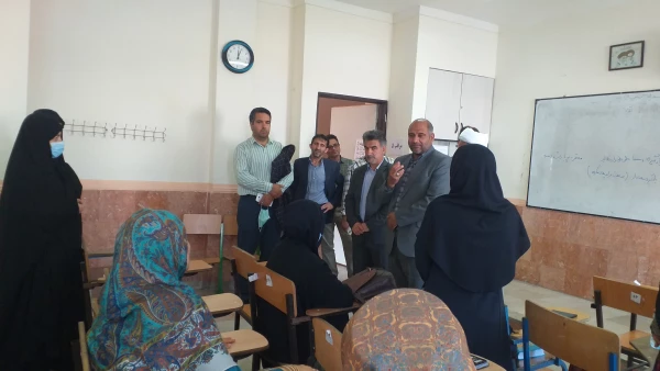 بازدید دکتر کیخا سرپرست دانشگاه فرهنگیان استان گلستان از برگزاری کلاس های مهارت آموزان ماده28 در واحد دانشگاهی شهید بهشتی گنبد کاووس:  2