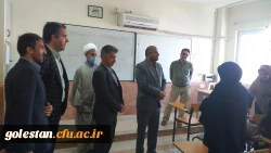 بازدید دکتر کیخا سرپرست دانشگاه فرهنگیان استان گلستان از برگزاری کلاس های مهارت آموزان ماده28 در واحد دانشگاهی شهید بهشتی گنبد کاووس:  7