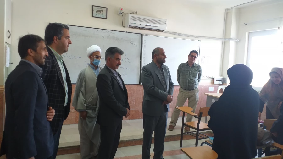 بازدید دکتر کیخا سرپرست دانشگاه فرهنگیان استان گلستان از برگزاری کلاس های مهارت آموزان ماده28 در واحد دانشگاهی شهید بهشتی گنبد کاووس:  7