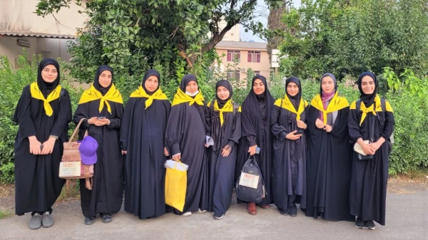 اعزام کاروان دانشجو معلمان دانشگاه فرهنگیان پردیس امام خمینی(ره) گرگان به مراسم پیاده روی اربعین . 2