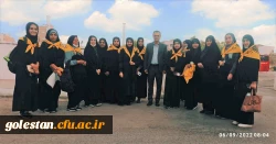 اعزام کاروان دانشجو معلمان دانشگاه فرهنگیان پردیس امام خمینی(ره) گرگان به مراسم پیاده روی اربعین . 2