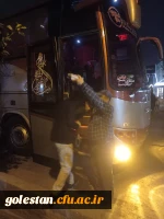 اعزام کاروان دانشجویی پسران دانشگاه فرهنگیان استان گلستان به کربلای معلی 5