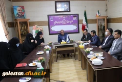 برگزاری آئین تکریم و معارفه معاون آموزشی ، فرهنگی و پژوهشی پردیس امام خمینی(ره) گرگان . 2