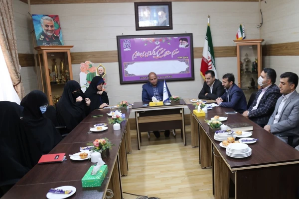 برگزاری آئین تکریم و معارفه معاون آموزشی ، فرهنگی و پژوهشی پردیس امام خمینی(ره) گرگان . 2