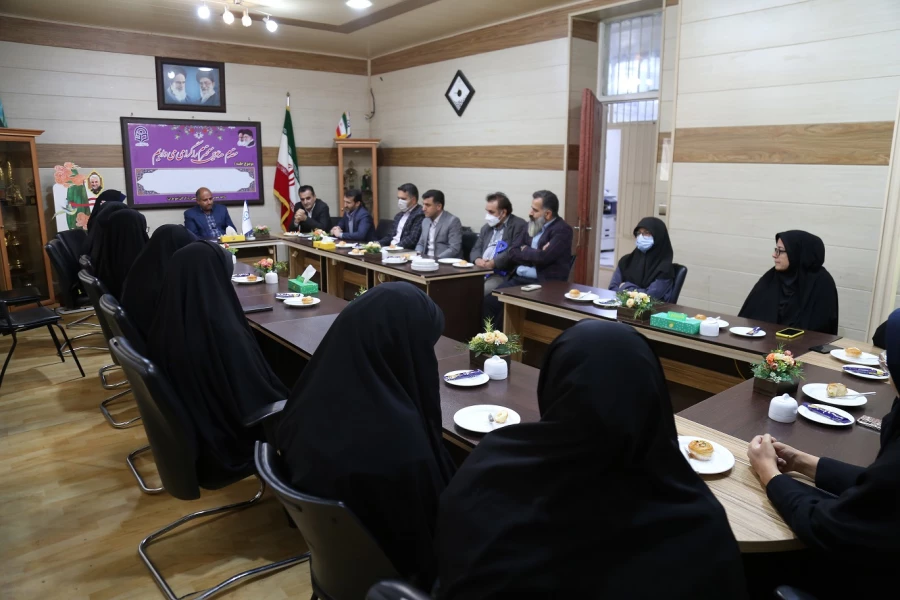 برگزاری آئین تکریم و معارفه معاون آموزشی ، فرهنگی و پژوهشی پردیس امام خمینی(ره) گرگان . 2