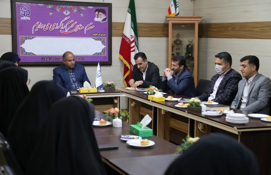 برگزاری آئین تکریم و معارفه معاون آموزشی ، فرهنگی و پژوهشی پردیس امام خمینی(ره) گرگان . 2