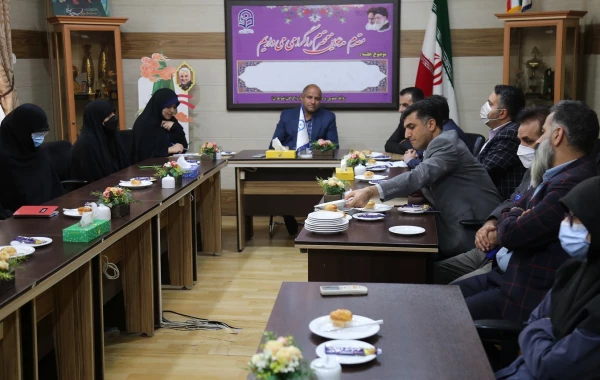 برگزاری آئین تکریم و معارفه معاون آموزشی ، فرهنگی و پژوهشی پردیس امام خمینی(ره) گرگان . 2