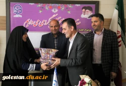 برگزاری آئین تکریم و معارفه معاون آموزشی ، فرهنگی و پژوهشی پردیس امام خمینی(ره) گرگان . 2