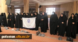 حضور مسئولین دانشگاه فرهنگیان پردیس امام خمینی (ره) و جمعی از دانشجو معلمان در اجتماع بزرگ حافظان «وحدت و امنیت» در گرگان . 2