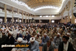 حضور مسئولین دانشگاه فرهنگیان پردیس امام خمینی (ره) و جمعی از دانشجو معلمان در اجتماع بزرگ حافظان «وحدت و امنیت» در گرگان . 2