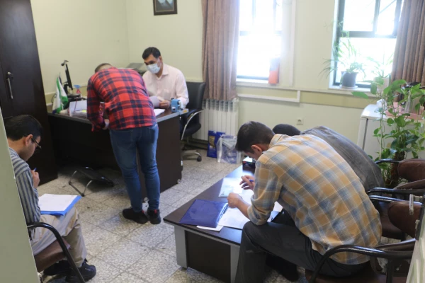 گزارش تصویری از روند فعالیت ها در خصوص ثبت نام دانشجو معلمان جدیدالورود مهر 1401 در پردیس آیت الله خامنه ای گرگان 6