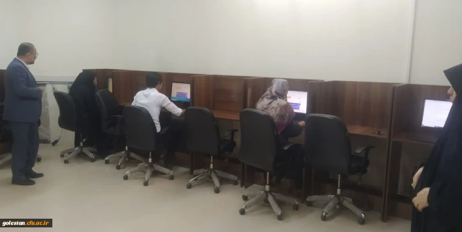 آزمون مرحله پنجم مهارت آموزان دانشگاه فرهنگیان استان گلستان همزمان با سایر استانها برگزار شد. 3