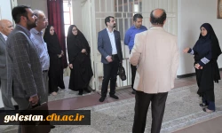 بازدید کمیته کارشناسی تیم عمرانی استانداری از بناء ساختمان سرای دانشجویی حورا و ساختمان اداری پردیس امام خمینی (ره) گرگان . 2