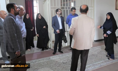 بازدید کمیته کارشناسی تیم عمرانی استانداری استان گلستان ، از ساختمان سرای دانشجویی و ساختمان اداری پردیس امام خمینی (ره) گرگان .