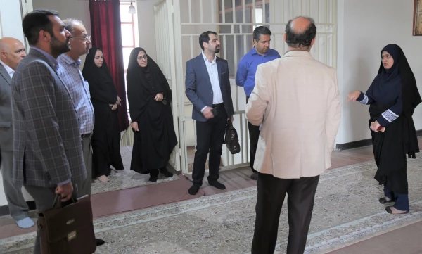 بازدید کمیته کارشناسی تیم عمرانی استانداری از بناء ساختمان سرای دانشجویی حورا و ساختمان اداری پردیس امام خمینی (ره) گرگان . 2