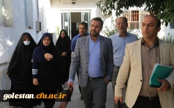 بازدید کمیته کارشناسی تیم عمرانی استانداری از بناء ساختمان سرای دانشجویی حورا و ساختمان اداری پردیس امام خمینی (ره) گرگان . 2