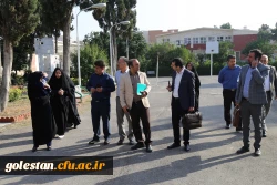 بازدید کمیته کارشناسی تیم عمرانی استانداری از بناء ساختمان سرای دانشجویی حورا و ساختمان اداری پردیس امام خمینی (ره) گرگان . 2