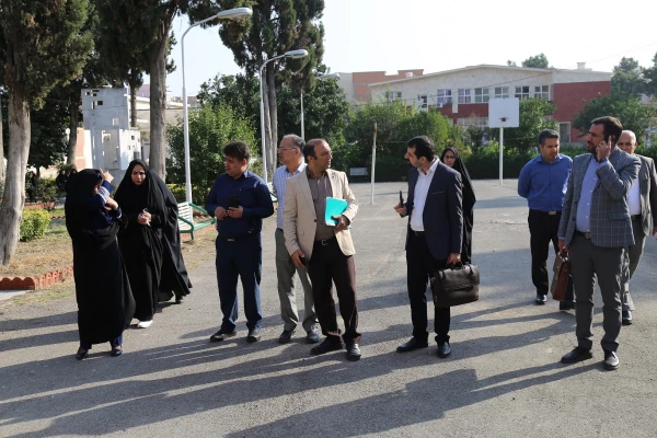 بازدید کمیته کارشناسی تیم عمرانی استانداری از بناء ساختمان سرای دانشجویی حورا و ساختمان اداری پردیس امام خمینی (ره) گرگان . 2