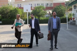 بازدید کمیته کارشناسی تیم عمرانی استانداری از بناء ساختمان سرای دانشجویی حورا و ساختمان اداری پردیس امام خمینی (ره) گرگان . 2